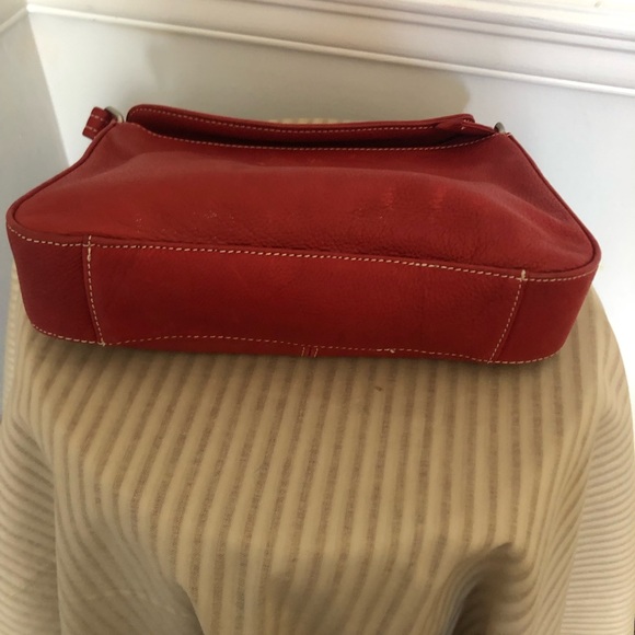 Tignanello Red Leather Purse - Picture 4 of 6